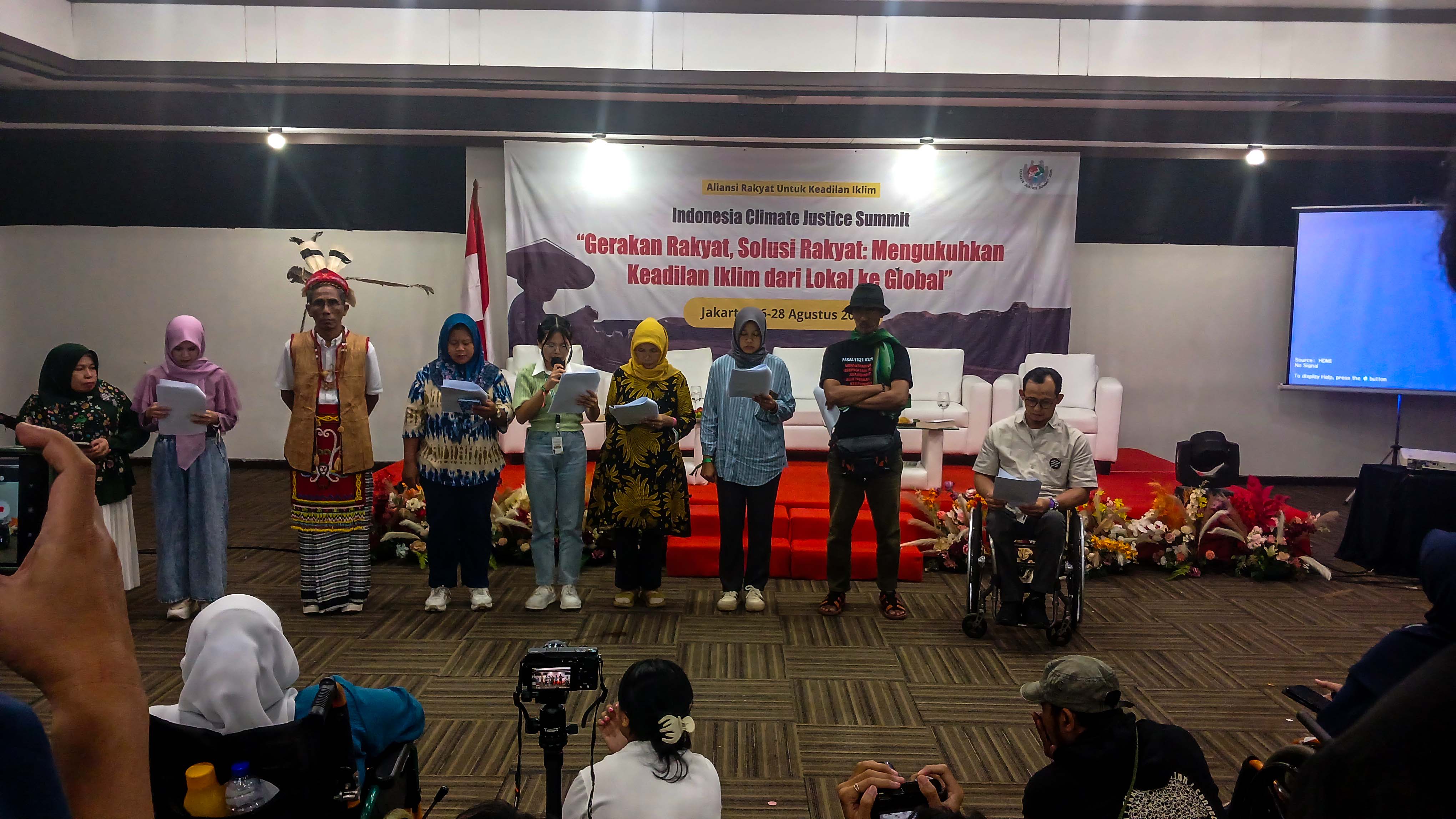 Pernyataan Politik Kelompok Rentan untuk Keadilan Iklim