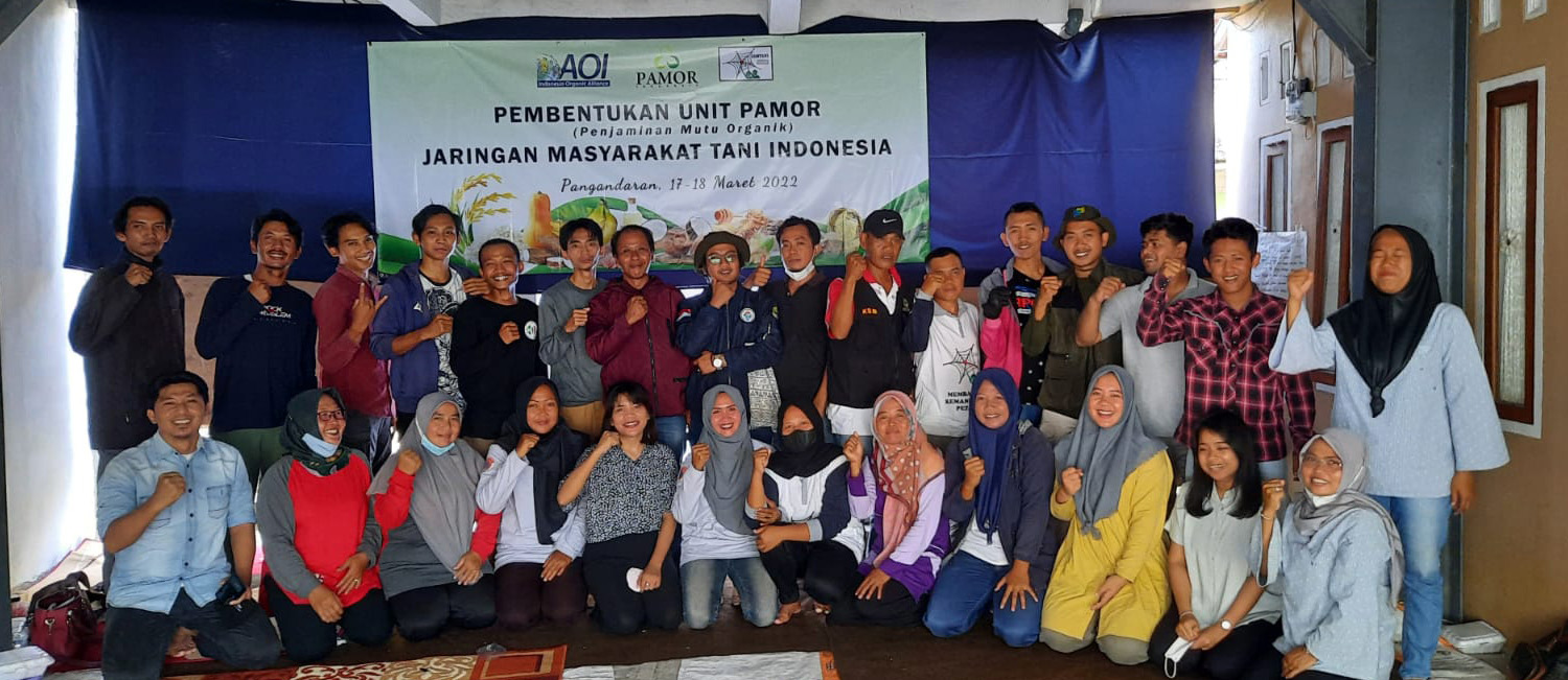 Establishment of PAMOR JAMTANI Unit to Strengthen Smallholder Organic Farming Practices