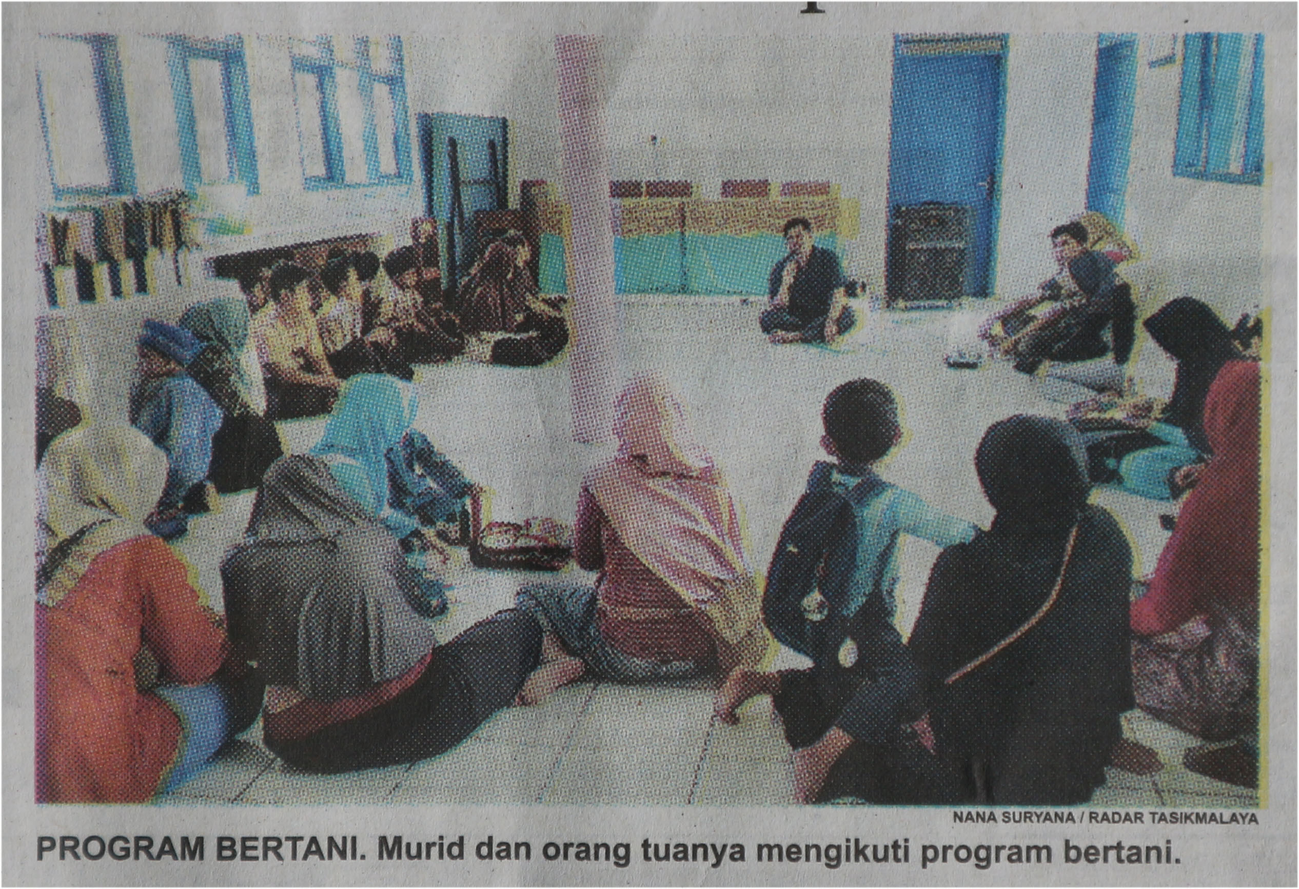 Kustiwa Adinata mengenalkan Pertanian pada Yayasan Pendidikan Al Musri