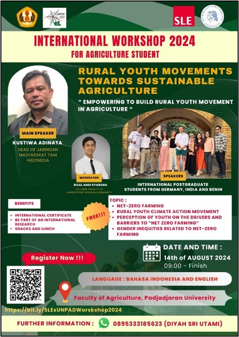 Humbolt University Germany, UNPAD and JAMTANI Organize International Workshop “Rural Youth Movement Towards Sustainable Agriculture”