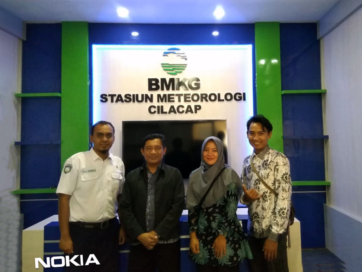 JAMTANI visit to BMKG Cilacap Meteorological Station